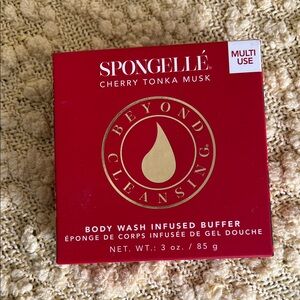 Cherry Tonka Musk Body Wash Infused Buffer - SPONGELLE